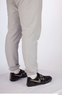 Darren black sneakers calf dressed grey jogger wweatpants sports 0006.jpg